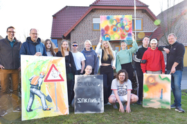 Junge Menschen der Manege aus Berlin-Mahrzahn nahmen am Praktikantenprogramm des Bonifatiuswerks in Paderborn teil