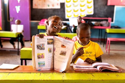 Kinder des "Don Bosco Boys Town", Kenia.