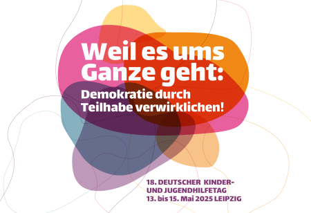 Key Visual des 18. Deutschen Kinder- und Jugendhilfetags