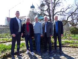 Die Leitung des Zentrums für Umwelt und Kultur und das Kloster Benediktbeuern gehen gemeinsam in die Zukunft.
