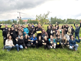 Jugendliche konnten sich bei der  Jugendkonferenz „Klimaschutz mit Demokratischen Mitteln“ über ihr aktives Engagement im Klimaschutz austauschen.