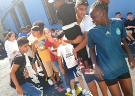 Jugendliche beim Don Bosco Sommercamp in Istanbul 