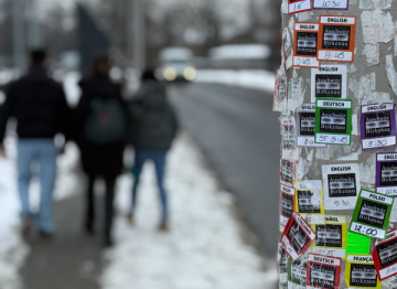 Foto von der Bildungsreise nach Auschwitz in den Faschingsferien 2026