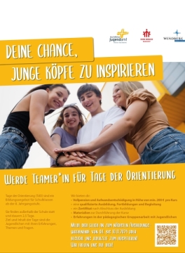 Vom 8. bis 10. November bietet das Kloster Ensdorf einen Ausbildungskurs Teamer*innen in der Jugendbildung