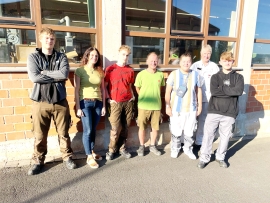 Drei Auszubildende und zwei Berufsorientierer beginnen im Jugendhilfezentrum Don Bosco Sannerz das Ausbildungsjahr.