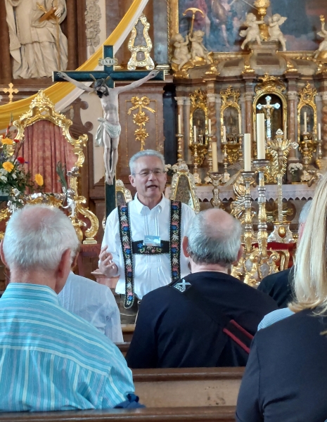 Kloster Benediktbeuern Tag des offenen Klosters 2023 Führung St. Benedikt