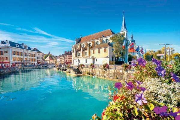 Fluss Annecy