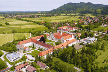 Luftbild Kloster Benediktbeuern