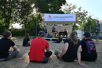 Open Stage beim Musik Sommerfestival im Don Bosco Zentrum Regensburg