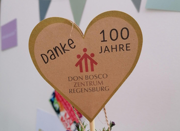 100 Jahre Don Bosco in Regensburg - Danke für die Unterstützung