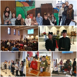 2023-04- Gymnasium Essen: Tag des sozialen Engagements