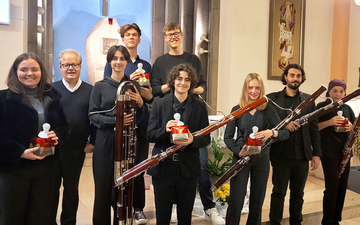 Junge Musiker beim Don Bosco Benefizkonzert in Regensburg