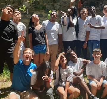 Jugendliche beim Don Bosco Sommercamp in Istanbul