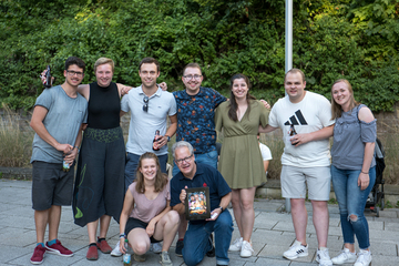 Jugendliche verabschieden die Salesianer Don Boscos aus Stuttgart